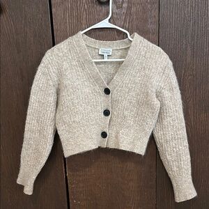 Cropped Wool Sweater